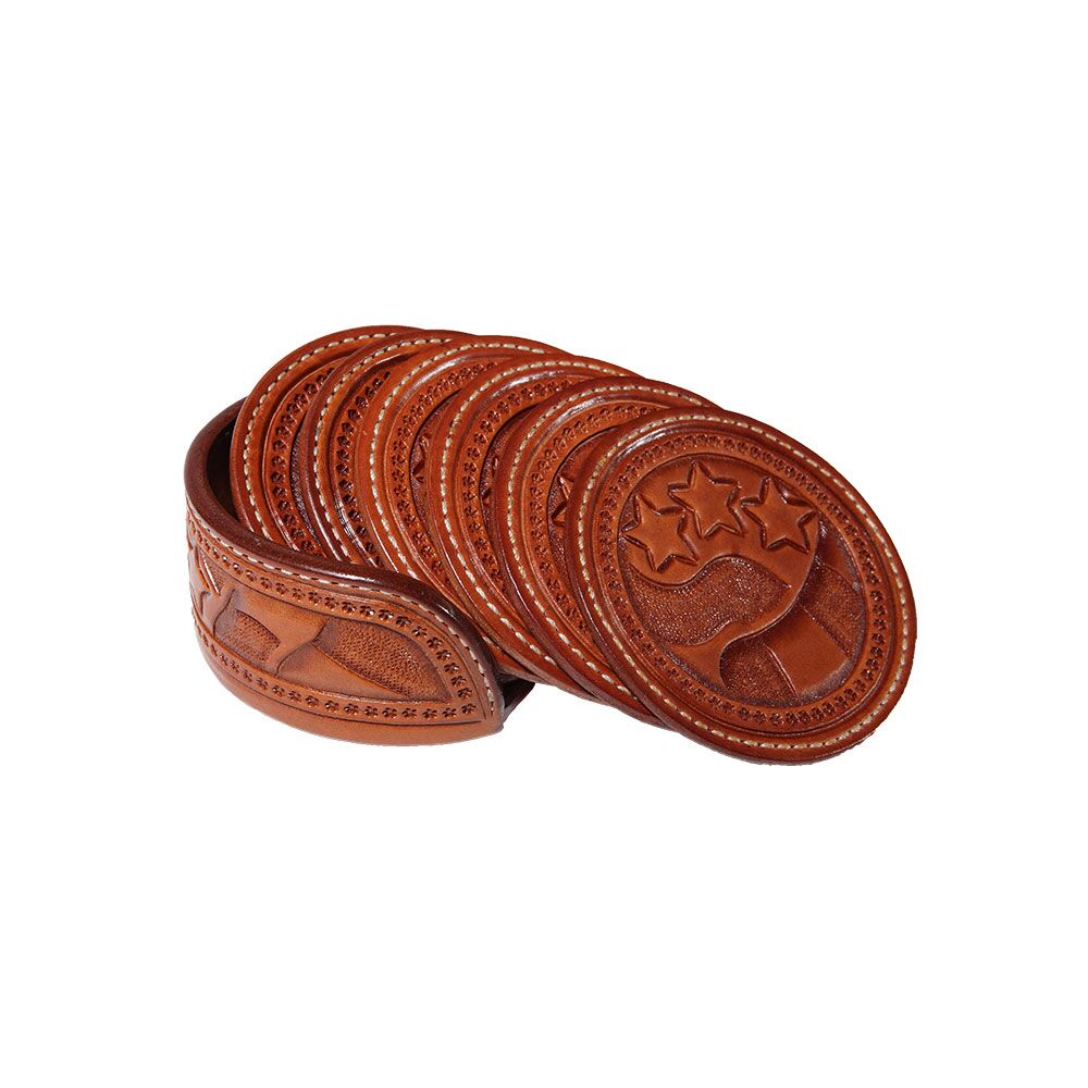 Floral Carved Coasters